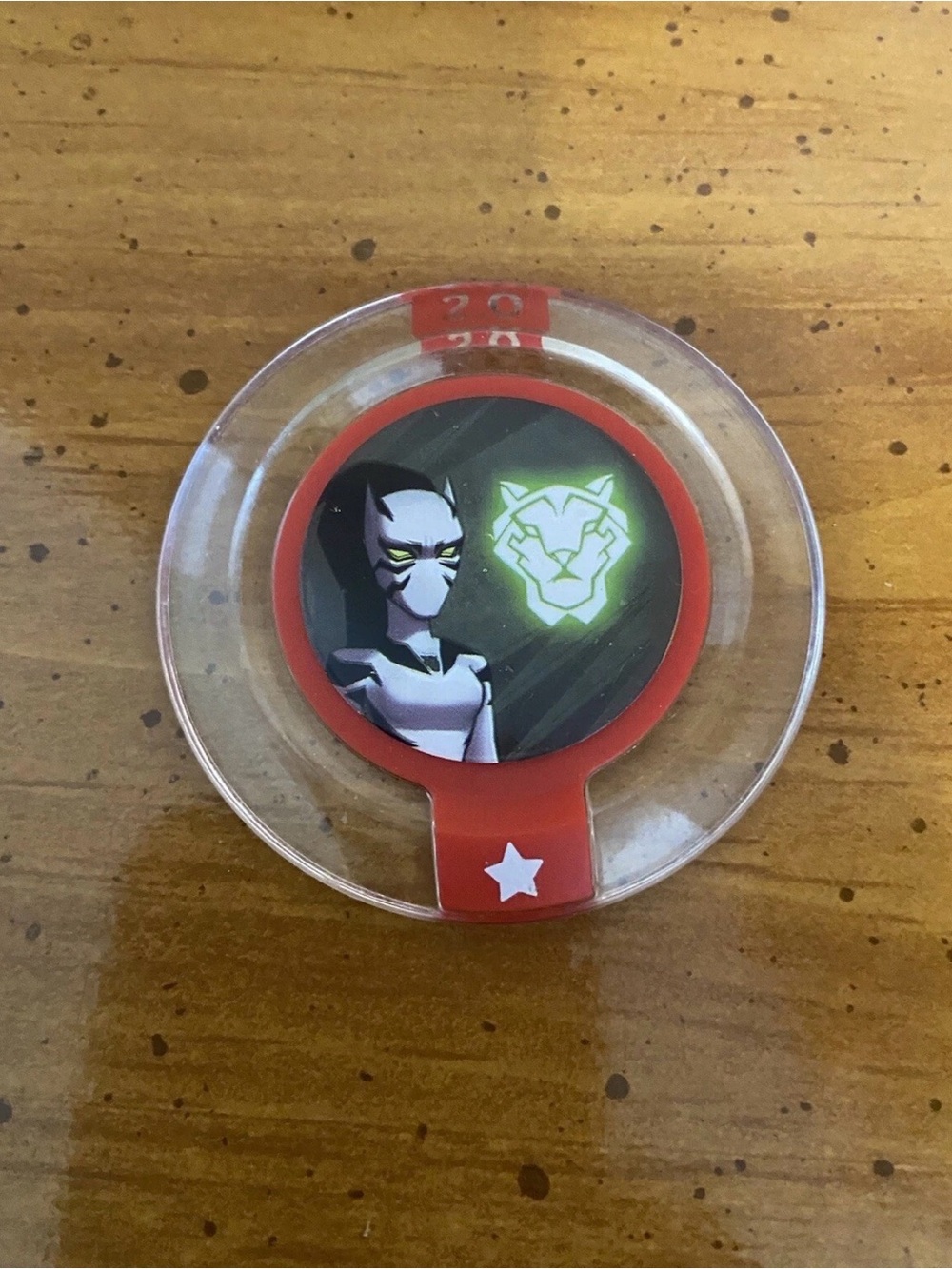 disney infinity 2.0 power disk marvel avengers white tiger pre owned